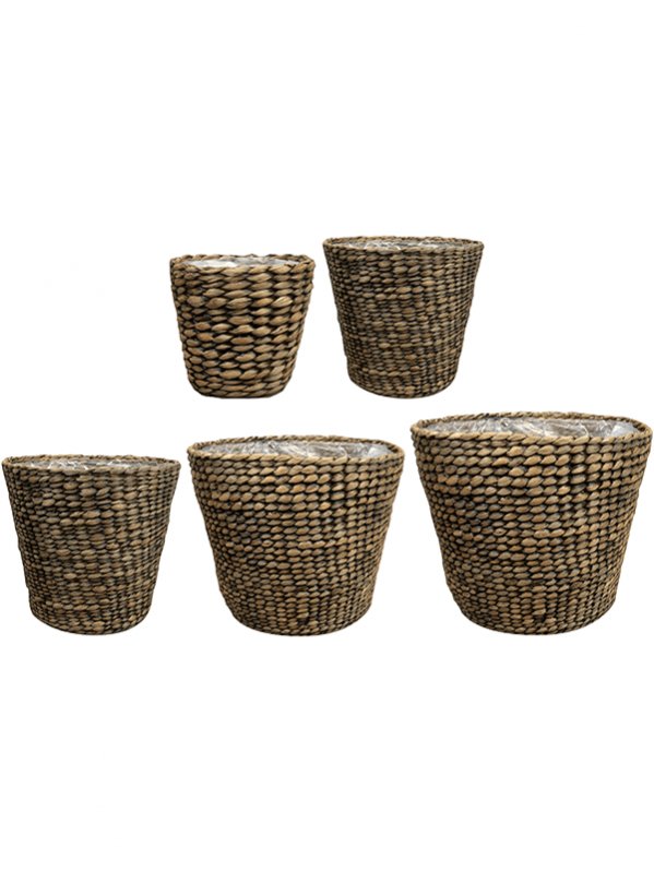 Кашпо Ritse Pot Brown (set of 5)