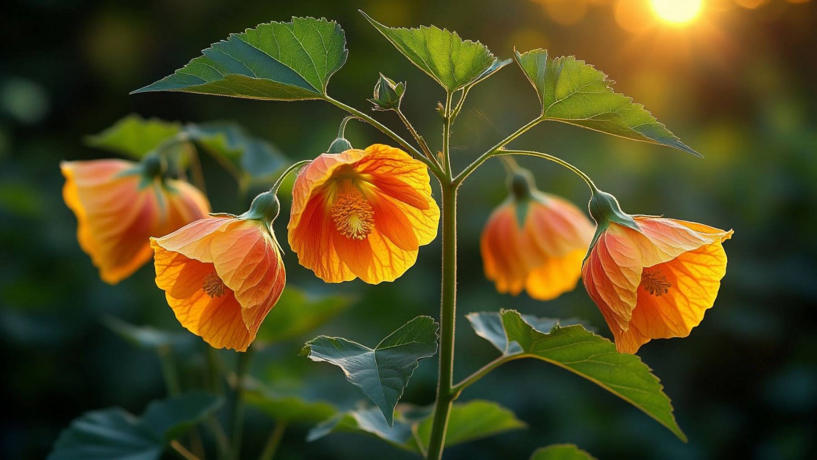 Абутилон, Комнатный Клён (Abutilon) Фото