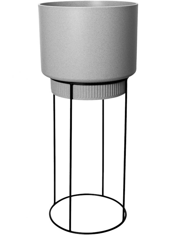 Кашпо B. For Studio Round Living Concrete