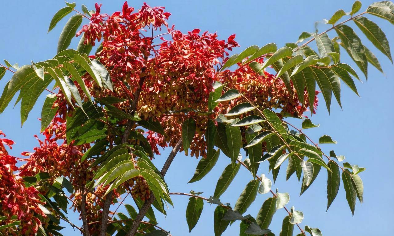 Айлант (Ailanthus, Simarubaceae) Фото