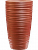 Кашпо Groove Partner Chic Stone Pearl Red в интернет-магазине Greentrend.ru