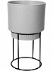 Кашпо B. For Studio Round Living Concrete в интернет-магазине Greentrend.ru