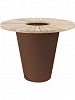 Стол Olla Table Herba Exclusive Terracotta Cork в интернет-магазине Greentrend.ru