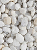 Crystal white pebbles 25-40 mm (bag 20 kg.) в интернет-магазине Greentrend.ru