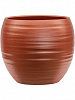 Кашпо Groove Globe Cannes Stone Pearl Red в интернет-магазине Greentrend.ru