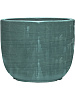 Кашпо Plain Striped Couple Aqua в интернет-магазине Greentrend.ru