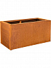 Кашпо Cortensteel Rectangle Topper With Low Feet в интернет-магазине Greentrend.ru