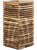 Кашпо Marrone Orizzontale High Cube Naturel в интернет-магазине Greentrend.ru