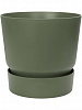 Кашпо Greenville Round Leaf Green в интернет-магазине Greentrend.ru