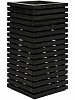 Кашпо Marrone Orizzontale High Cube Black в интернет-магазине Greentrend.ru