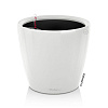 Кашпо (пластик) Lechuza Color Classico Complete (white), D70xH64см в интернет-магазине Greentrend.ru