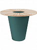 Стол Olla Table Herba Exclusive Turquoise Cork в интернет-магазине Greentrend.ru