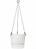 Кашпо подвесное Greenville White hanging basket в интернет-магазине Greentrend.ru